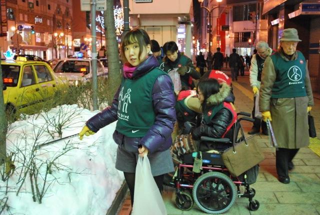 1/19 ドリ大チームと一緒に夜そうじ！画像