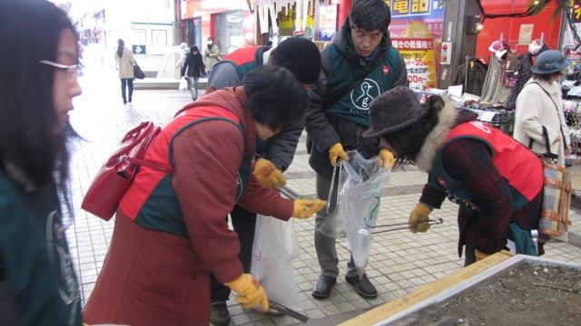 2/4 雪まつり直前おそうじ！画像