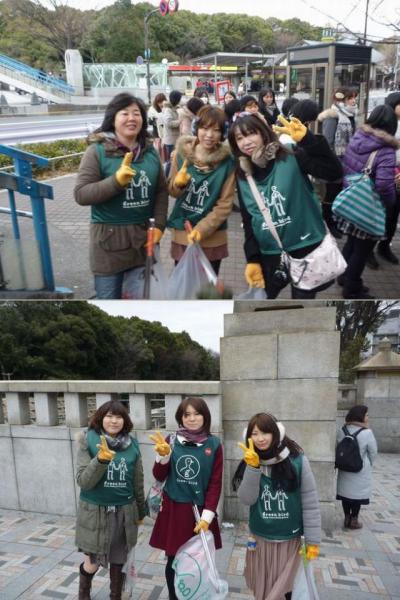 寒くて手が思うように動かない・・・。画像