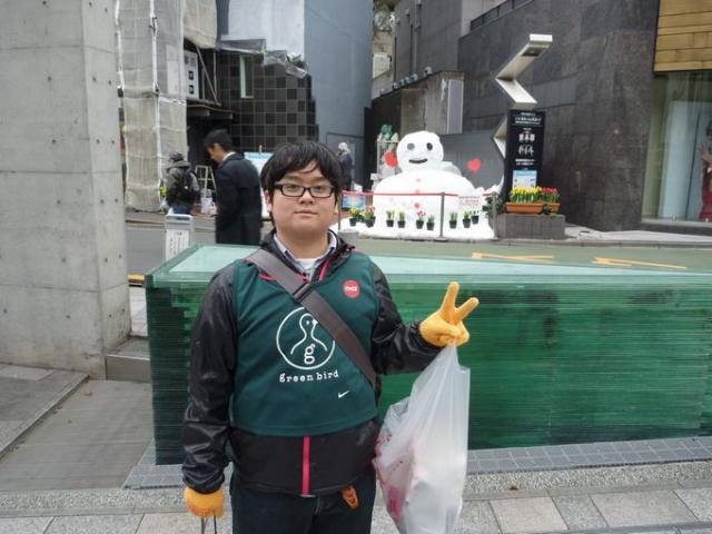 寒くて手が思うように動かない・・・。画像