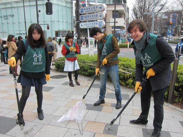 ガム取りからのそうじ画像