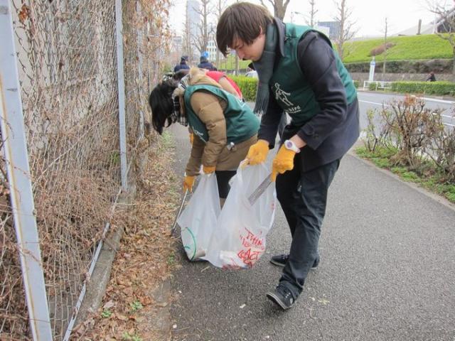 ガム取りからのそうじ画像