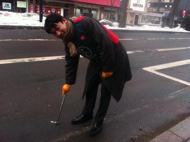 3/13まだまだ降るよっ！朝そうじ！画像