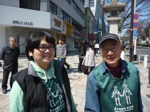 平成23年度も終わり、そろそろ短パンの準備かな。画像