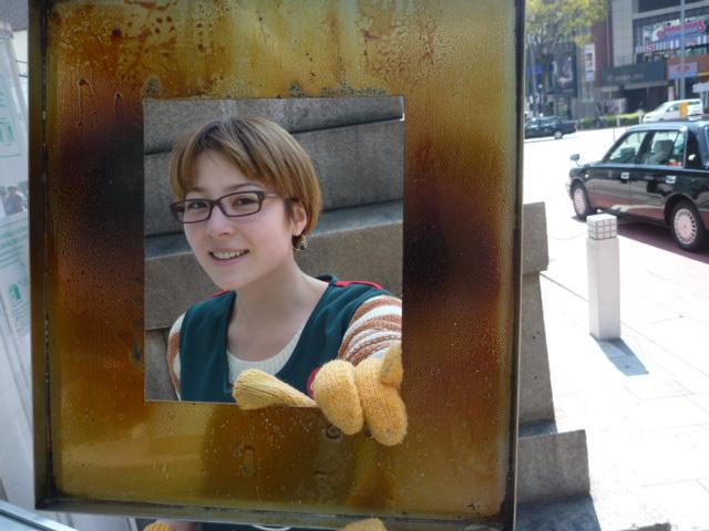 お花見ルートも、桜は見れず。画像