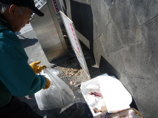 お花見ルートも、桜は見れず。画像