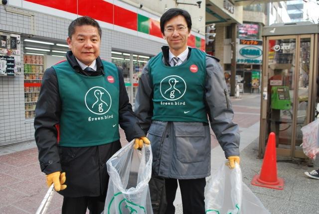 4/10 春が間近の朝そうじ♪画像