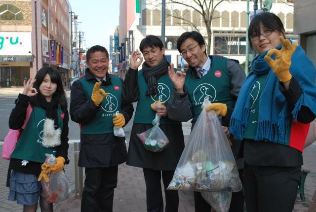 4/10 春が間近の朝そうじ♪画像