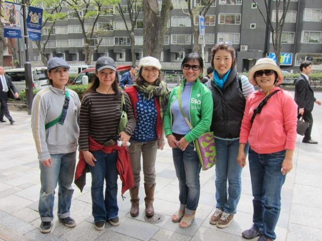 お花見のあとの代々木公園そうじ画像