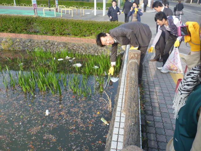 4/15@佐賀城本丸歴史館をプレそうじ画像