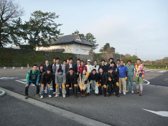 4/15@佐賀城本丸歴史館をプレそうじ画像