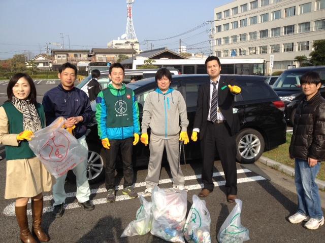 4/15@佐賀城本丸歴史館をプレそうじ画像