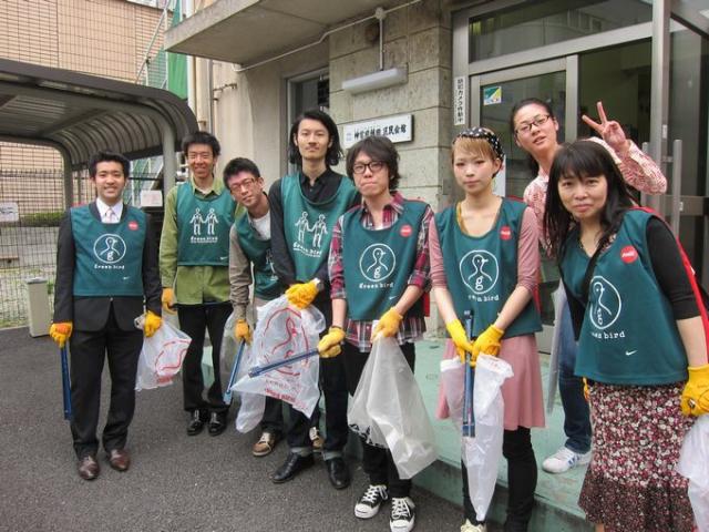 5月9日の水曜そうじ画像