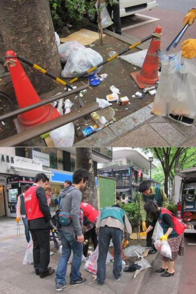 5月9日の水曜そうじ画像