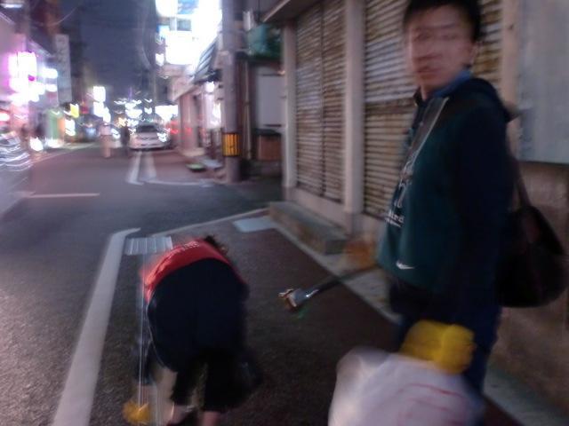 5/9＠愛敬地区の夜そうじ画像