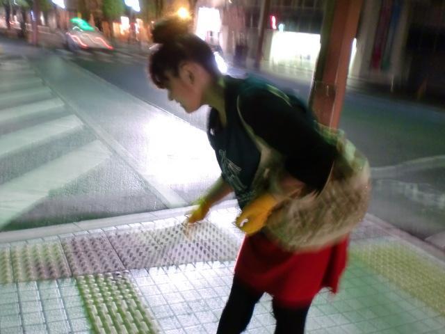 5/9＠愛敬地区の夜そうじ画像