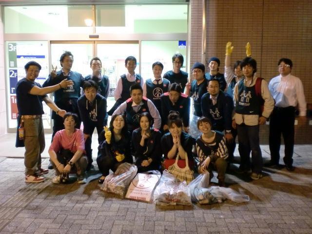 5/9＠愛敬地区の夜そうじ画像