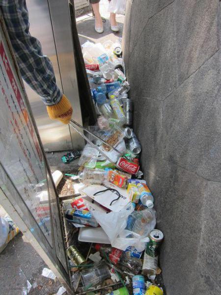 ゴミが多かったのはイベントのせい？？？画像