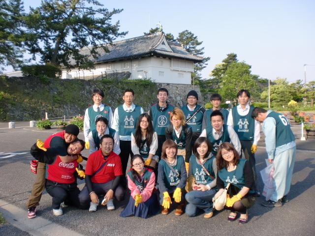 5/18＠佐賀城周辺の朝そうじ画像