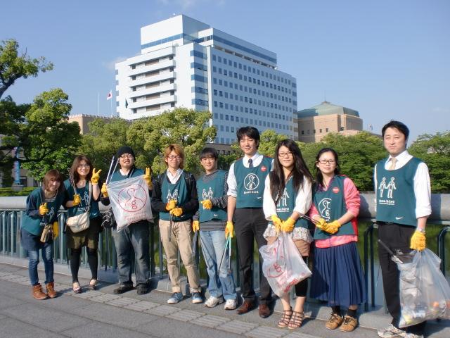 5/18＠佐賀城周辺の朝そうじ画像