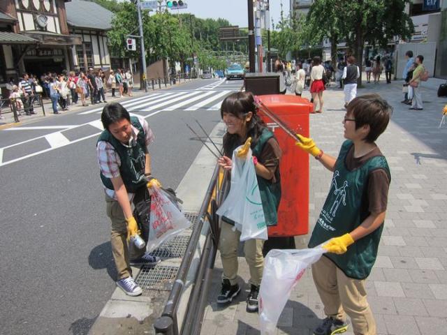 毎月第3日曜はオシュマンズ原宿店そうじだよ〜！画像