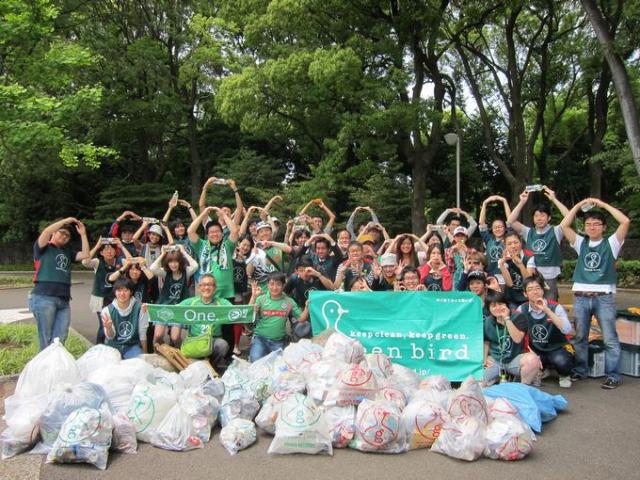 つなげよう！ごみゼロの輪！＠渋谷表参道画像