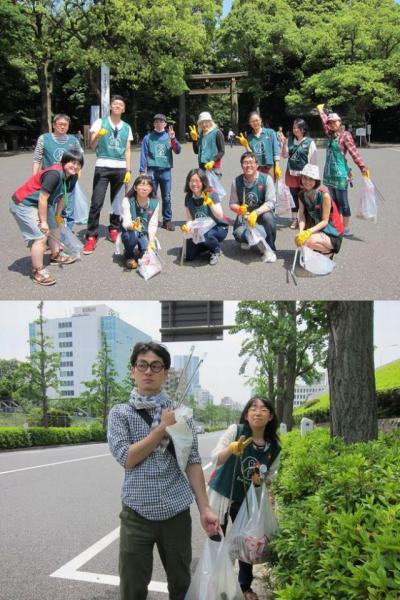 つなげよう！ごみゼロの輪！＠渋谷表参道画像