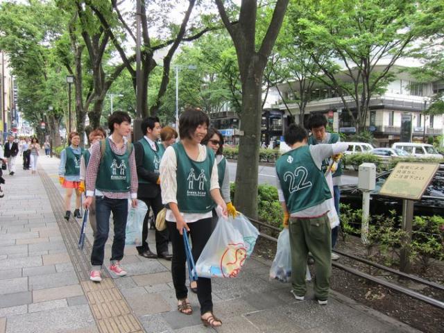 爽やか表参道そうじ画像