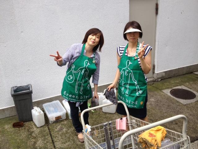 くもり空の第一歩画像