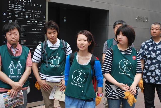 7/7 四番街まつり直前、ワッショイおそうじ！画像