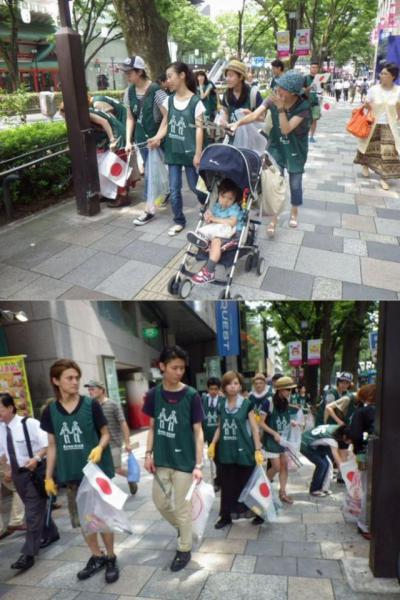 梅雨明けそうじ画像