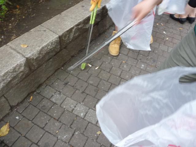 表参道で蝉、そしてカマキリ。夏本番。画像