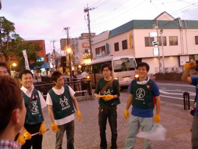 ７/１９夜そうじ＠愛敬画像