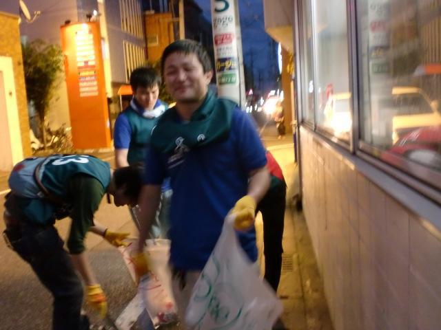 ７/１９夜そうじ＠愛敬画像