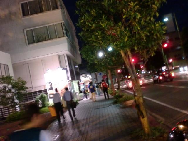 ７/１９夜そうじ＠愛敬画像