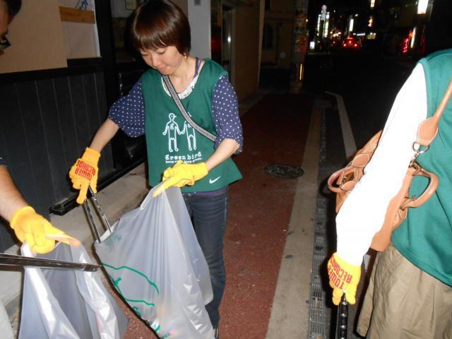 ８/２１夜そうじ＠愛敬画像