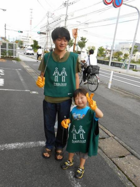 ８/２３朝そうじ＠佐賀城周辺画像