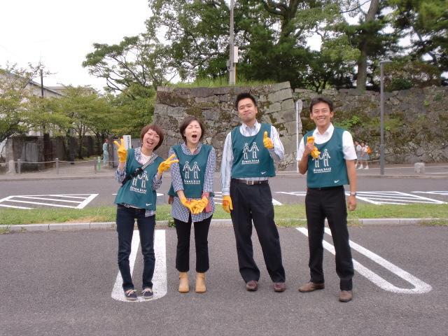 ９/１４朝そうじ＠佐賀城周辺画像