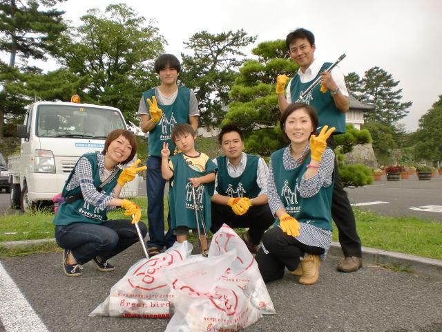 ９/１４朝そうじ＠佐賀城周辺画像