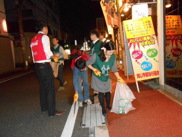 ９/２７夜そうじ＠愛敬画像