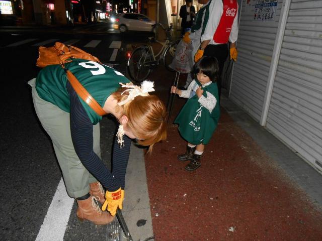 ９/２７夜そうじ＠愛敬画像