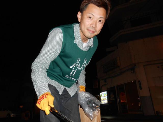 ９/２７夜そうじ＠愛敬画像