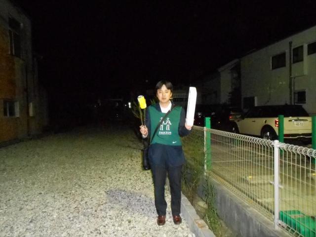 ９/２７夜そうじ＠愛敬画像