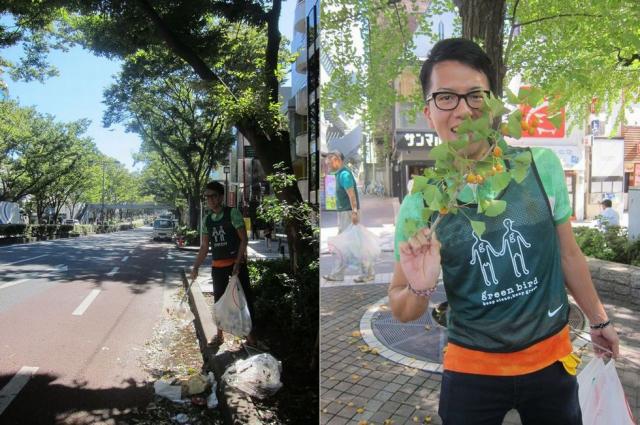 台風明けの都民の日画像
