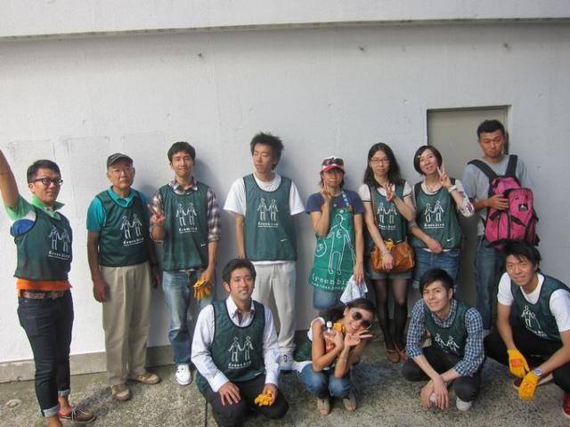 台風明けの都民の日画像