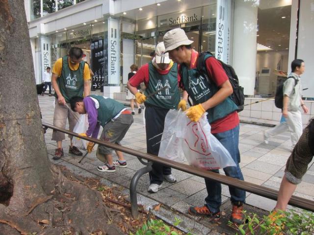 街ナカそうじ画像