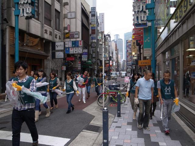 北新地（大阪）チーム　第一回お掃除行いました！画像