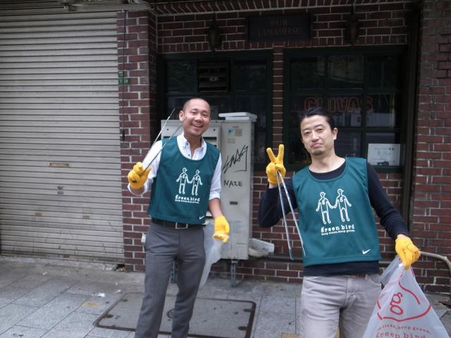 北新地（大阪）チーム　第一回お掃除行いました！画像