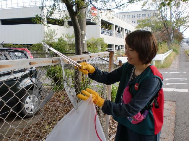 １０/１０朝そうじ＠佐賀城本丸周辺画像