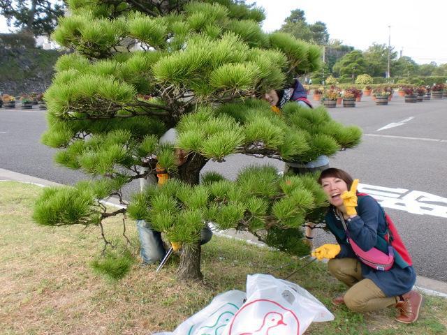 １０/１０朝そうじ＠佐賀城本丸周辺画像